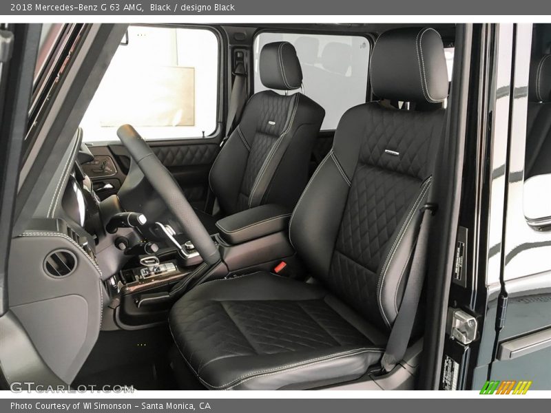 Black / designo Black 2018 Mercedes-Benz G 63 AMG