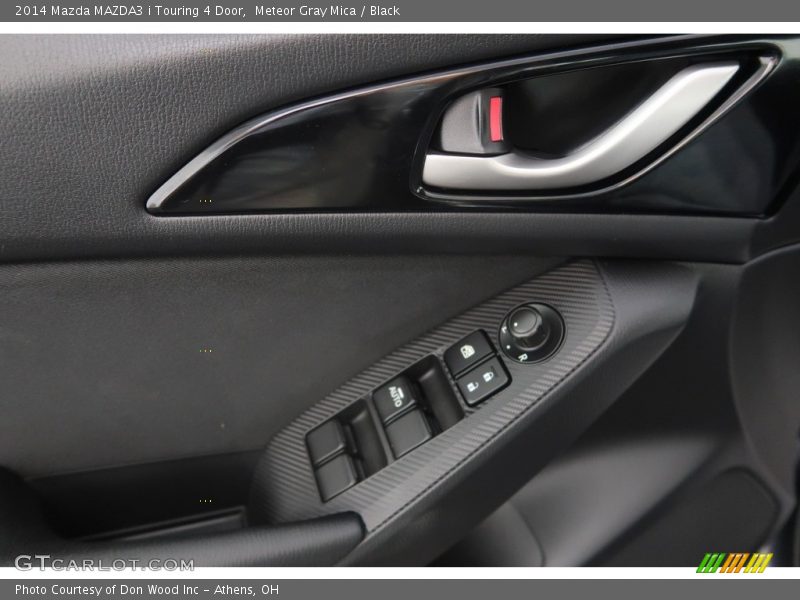 Meteor Gray Mica / Black 2014 Mazda MAZDA3 i Touring 4 Door