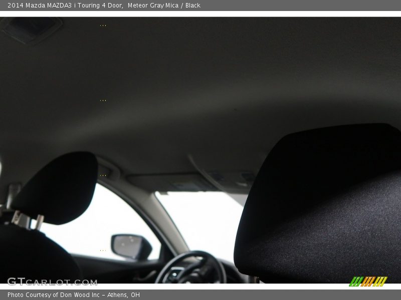 Meteor Gray Mica / Black 2014 Mazda MAZDA3 i Touring 4 Door