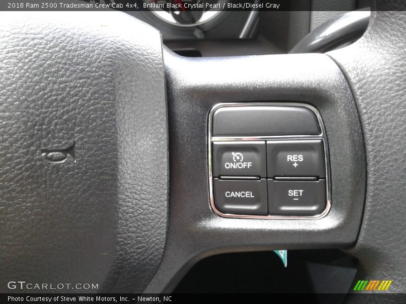 Brilliant Black Crystal Pearl / Black/Diesel Gray 2018 Ram 2500 Tradesman Crew Cab 4x4