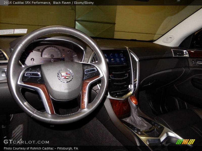 Black Raven / Ebony/Ebony 2016 Cadillac SRX Performance
