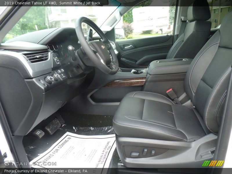 Summit White / Jet Black 2019 Chevrolet Tahoe LT 4WD