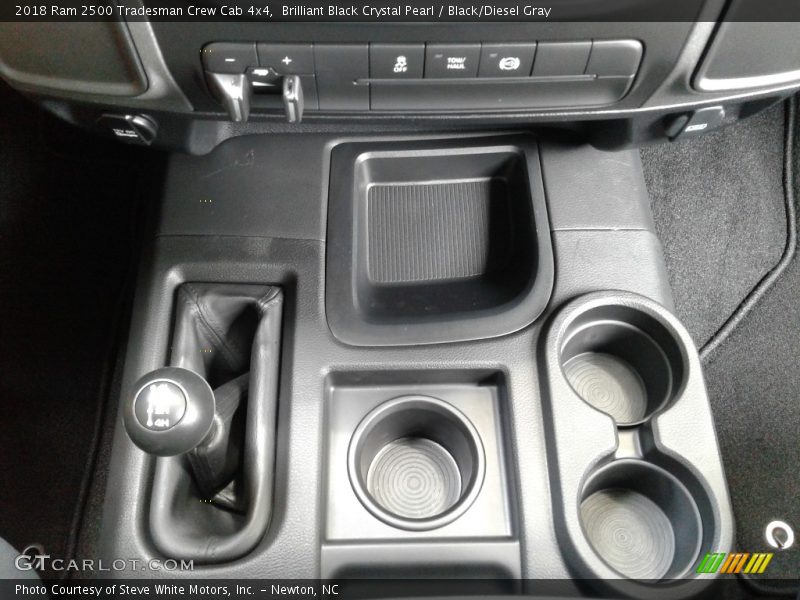 Brilliant Black Crystal Pearl / Black/Diesel Gray 2018 Ram 2500 Tradesman Crew Cab 4x4