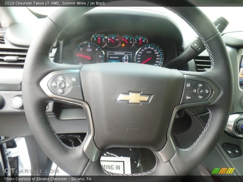 Summit White / Jet Black 2019 Chevrolet Tahoe LT 4WD