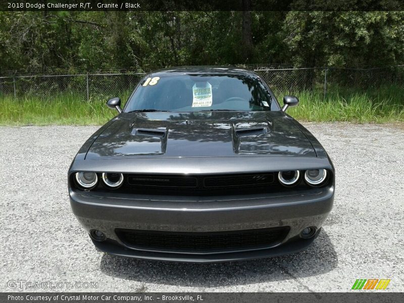 Granite / Black 2018 Dodge Challenger R/T