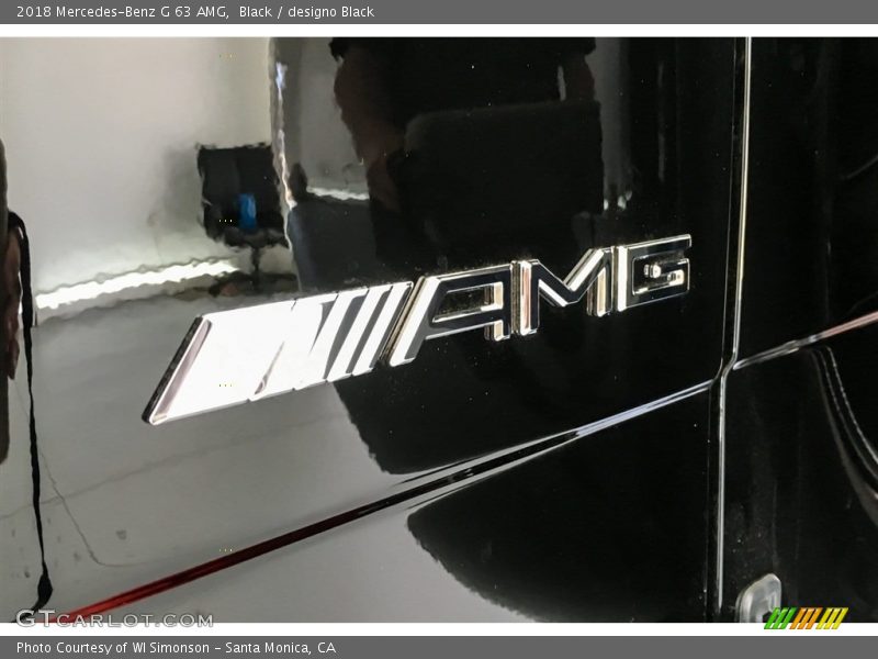 Black / designo Black 2018 Mercedes-Benz G 63 AMG