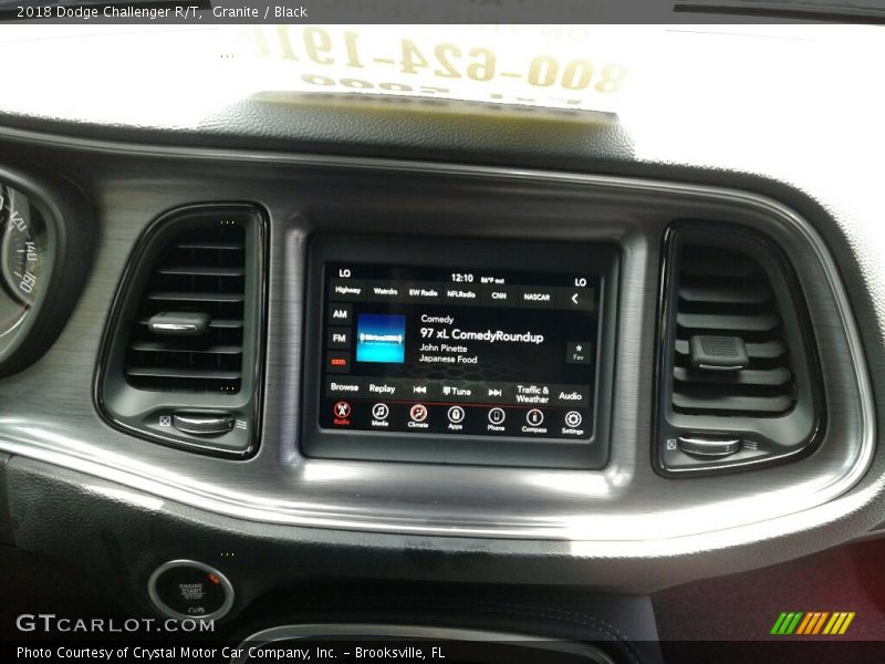 Granite / Black 2018 Dodge Challenger R/T
