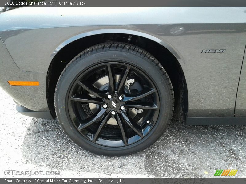 Granite / Black 2018 Dodge Challenger R/T