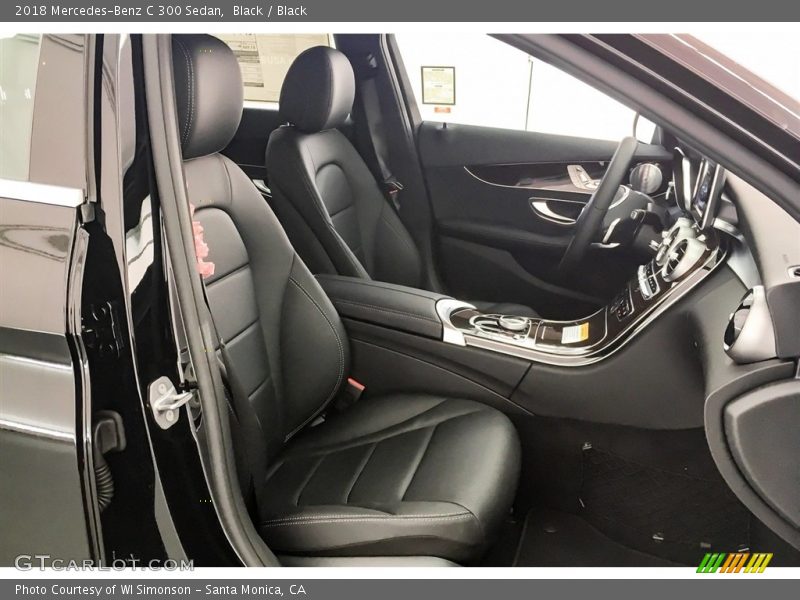 Black / Black 2018 Mercedes-Benz C 300 Sedan