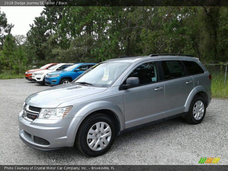 Billet / Black 2018 Dodge Journey SE