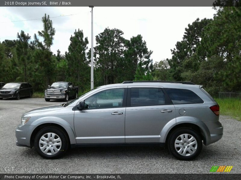 Billet / Black 2018 Dodge Journey SE