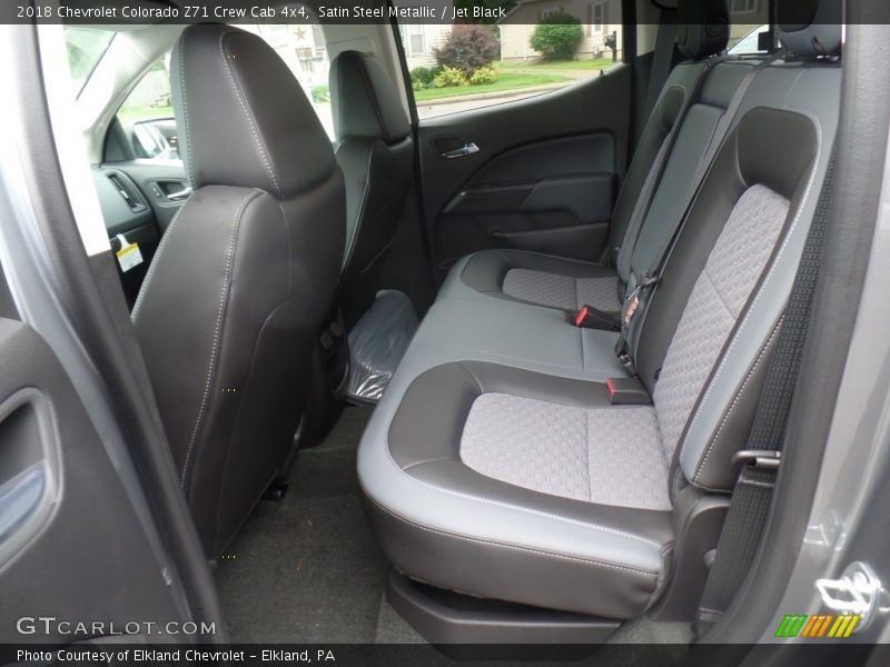 Rear Seat of 2018 Colorado Z71 Crew Cab 4x4