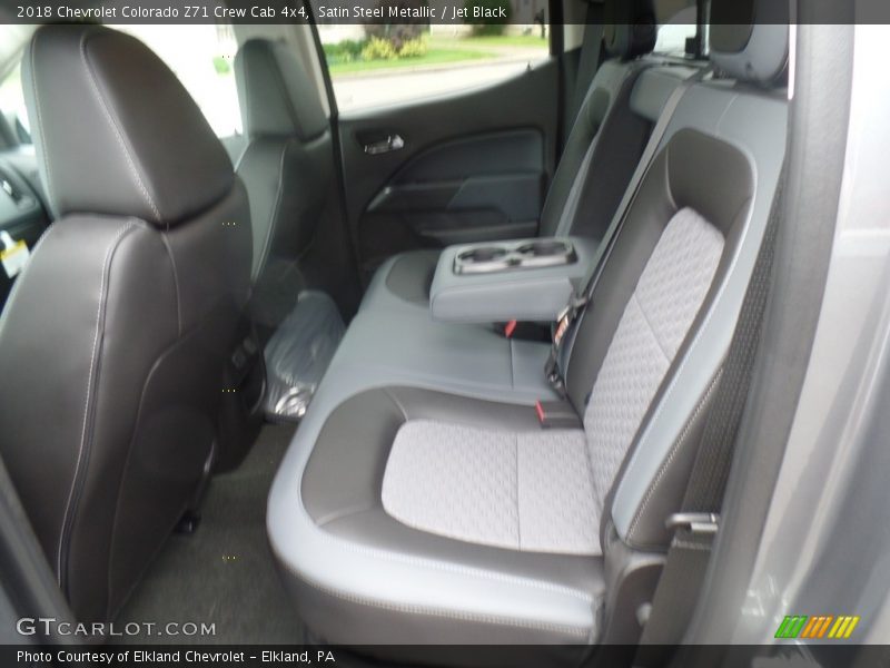 Rear Seat of 2018 Colorado Z71 Crew Cab 4x4