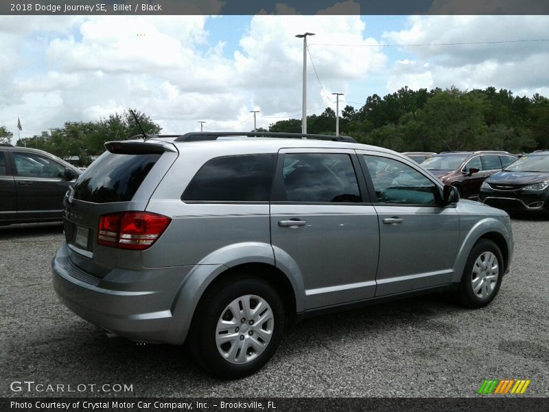 Billet / Black 2018 Dodge Journey SE