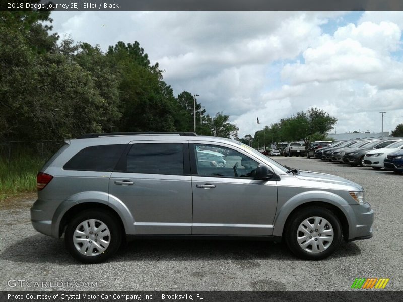 Billet / Black 2018 Dodge Journey SE