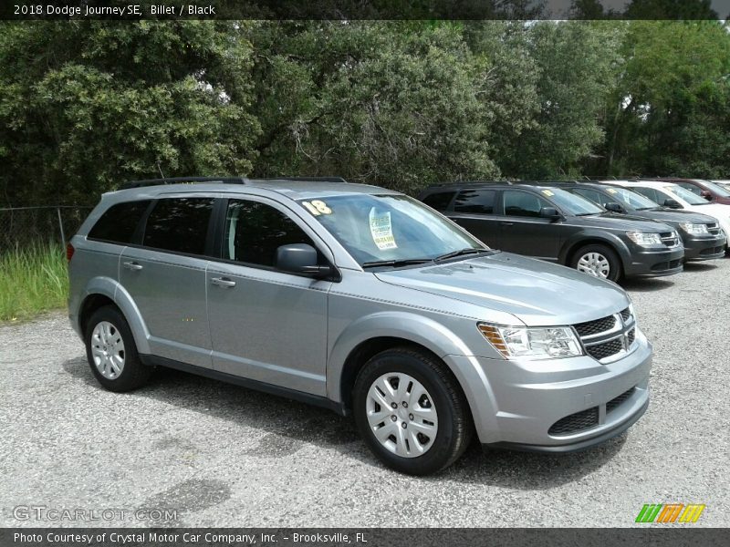 Billet / Black 2018 Dodge Journey SE