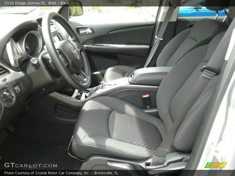 Billet / Black 2018 Dodge Journey SE