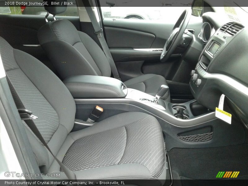 Billet / Black 2018 Dodge Journey SE