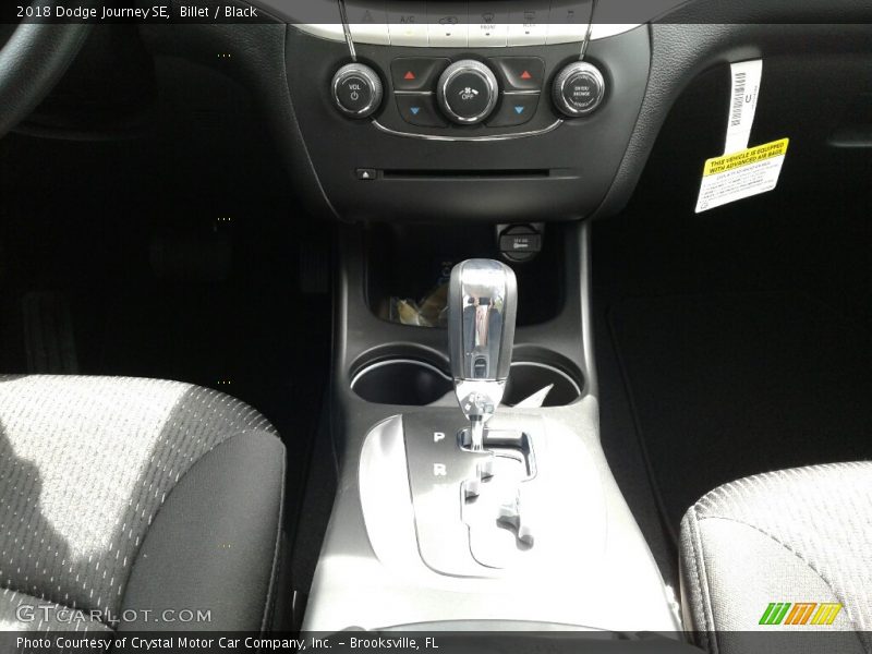 Billet / Black 2018 Dodge Journey SE