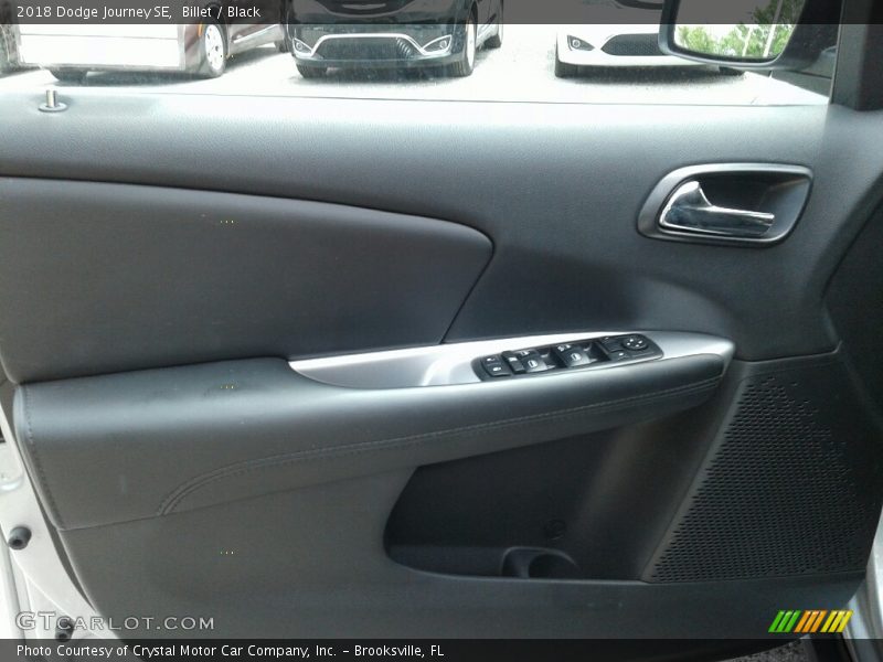 Billet / Black 2018 Dodge Journey SE