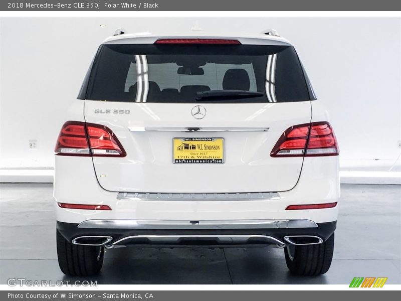 Polar White / Black 2018 Mercedes-Benz GLE 350