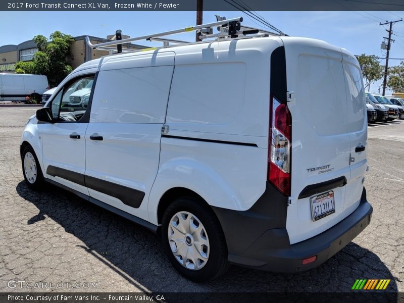 Frozen White / Pewter 2017 Ford Transit Connect XL Van