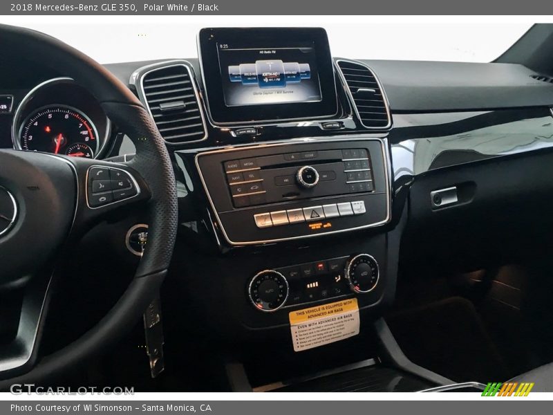 Polar White / Black 2018 Mercedes-Benz GLE 350