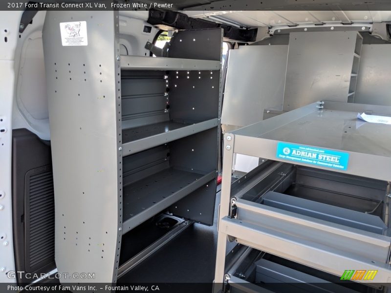 Frozen White / Pewter 2017 Ford Transit Connect XL Van