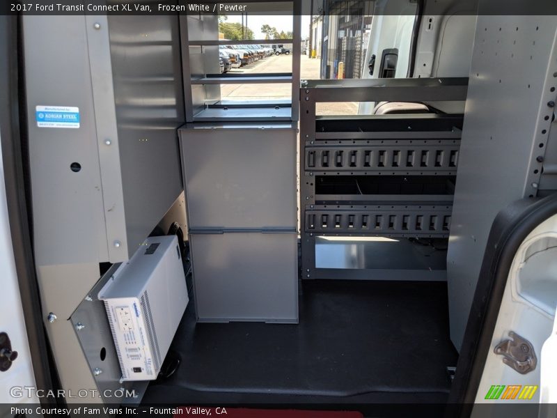 Frozen White / Pewter 2017 Ford Transit Connect XL Van