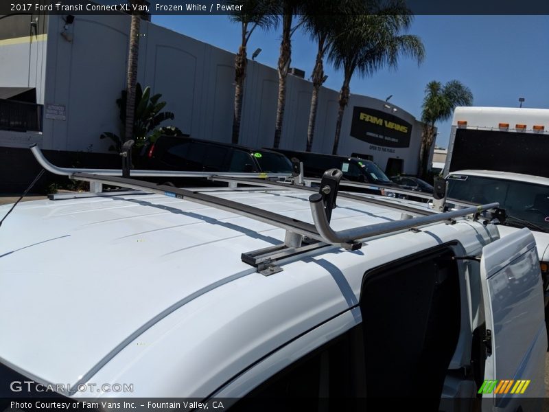 Frozen White / Pewter 2017 Ford Transit Connect XL Van