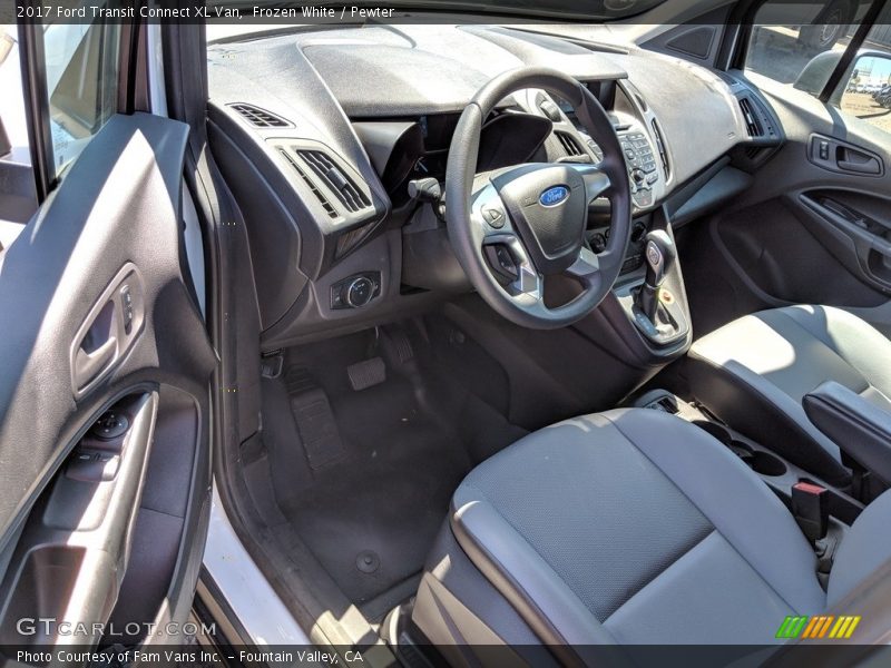 Frozen White / Pewter 2017 Ford Transit Connect XL Van