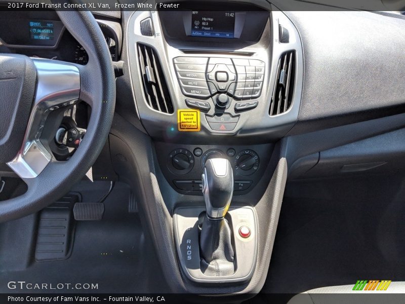 Frozen White / Pewter 2017 Ford Transit Connect XL Van
