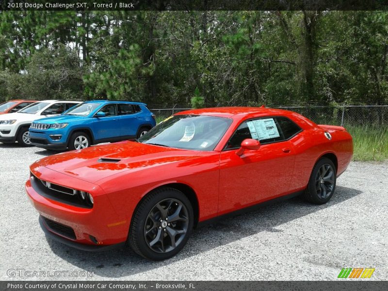 Torred / Black 2018 Dodge Challenger SXT