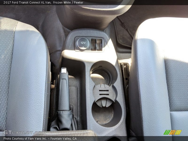 Frozen White / Pewter 2017 Ford Transit Connect XL Van