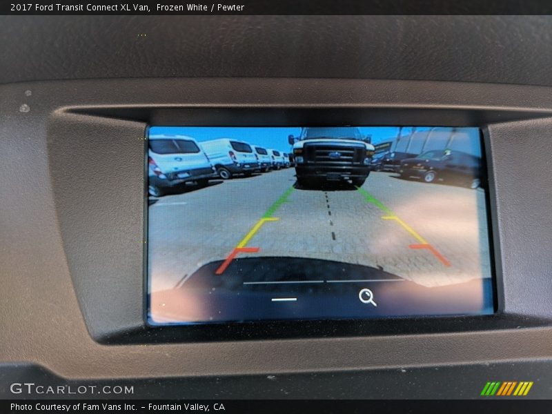 Frozen White / Pewter 2017 Ford Transit Connect XL Van