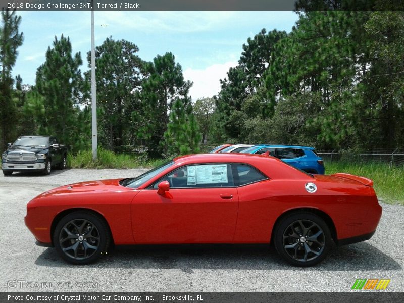 Torred / Black 2018 Dodge Challenger SXT