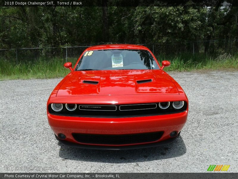 Torred / Black 2018 Dodge Challenger SXT