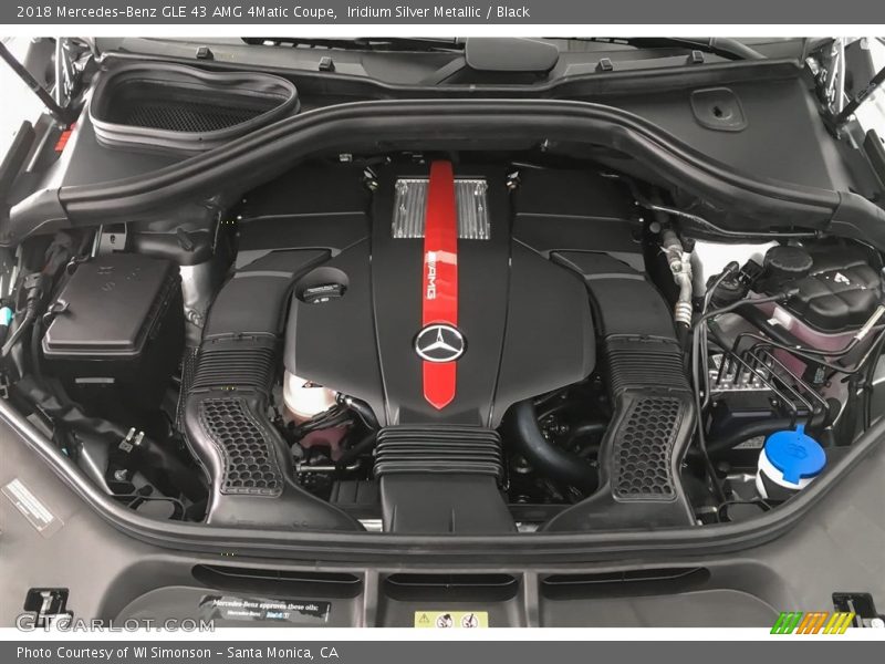 Iridium Silver Metallic / Black 2018 Mercedes-Benz GLE 43 AMG 4Matic Coupe