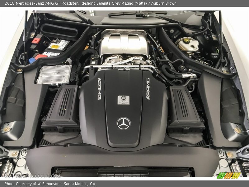  2018 AMG GT Roadster Engine - 4.0 Liter AMG Twin-Turbocharged DOHC 32-Valve VVT V8