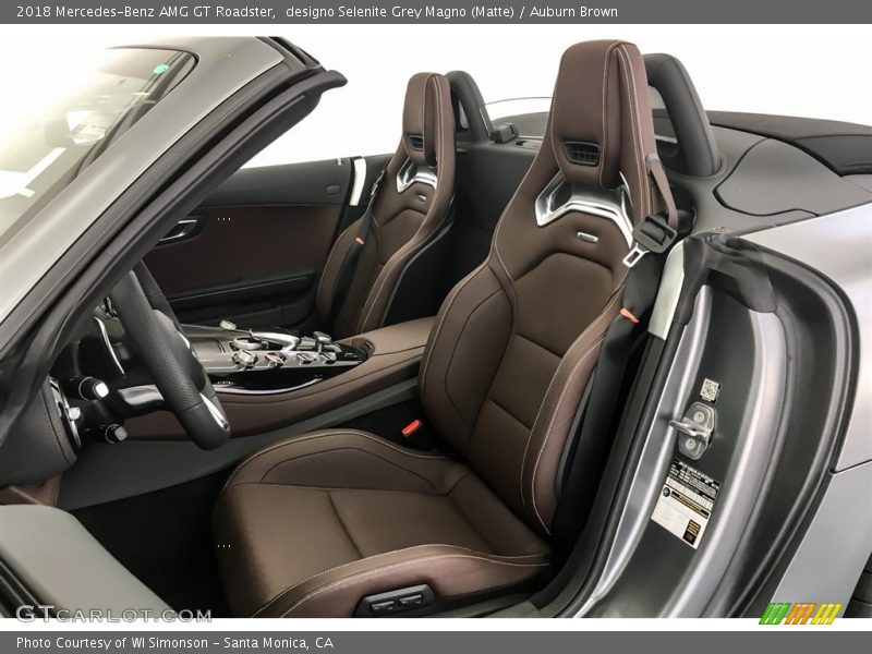 Front Seat of 2018 AMG GT Roadster