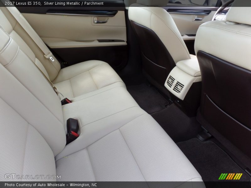 Silver Lining Metallic / Parchment 2017 Lexus ES 350