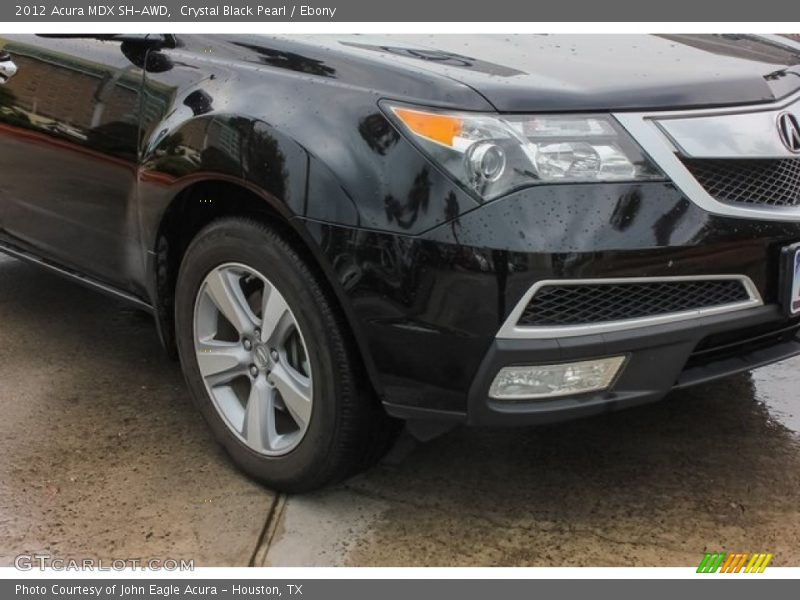 Crystal Black Pearl / Ebony 2012 Acura MDX SH-AWD