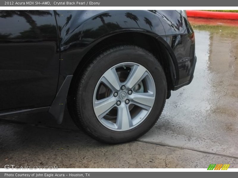 Crystal Black Pearl / Ebony 2012 Acura MDX SH-AWD