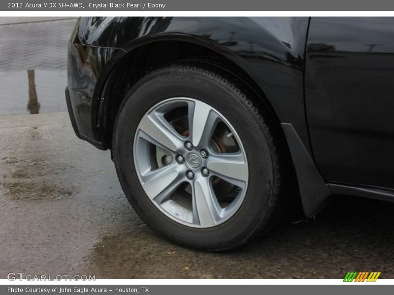 Crystal Black Pearl / Ebony 2012 Acura MDX SH-AWD