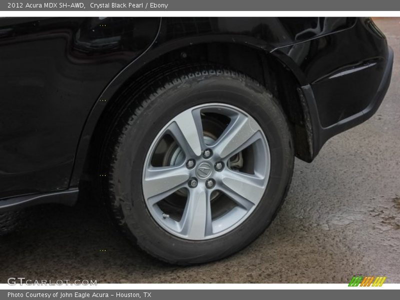 Crystal Black Pearl / Ebony 2012 Acura MDX SH-AWD