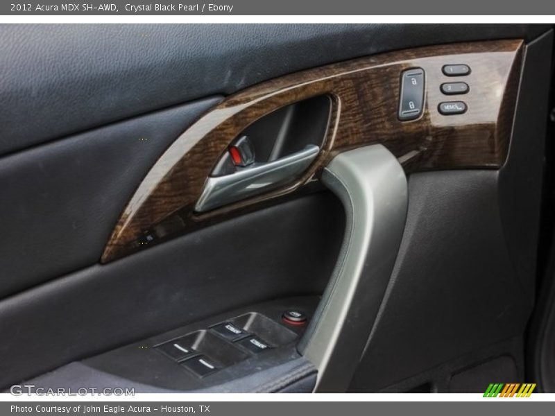 Crystal Black Pearl / Ebony 2012 Acura MDX SH-AWD