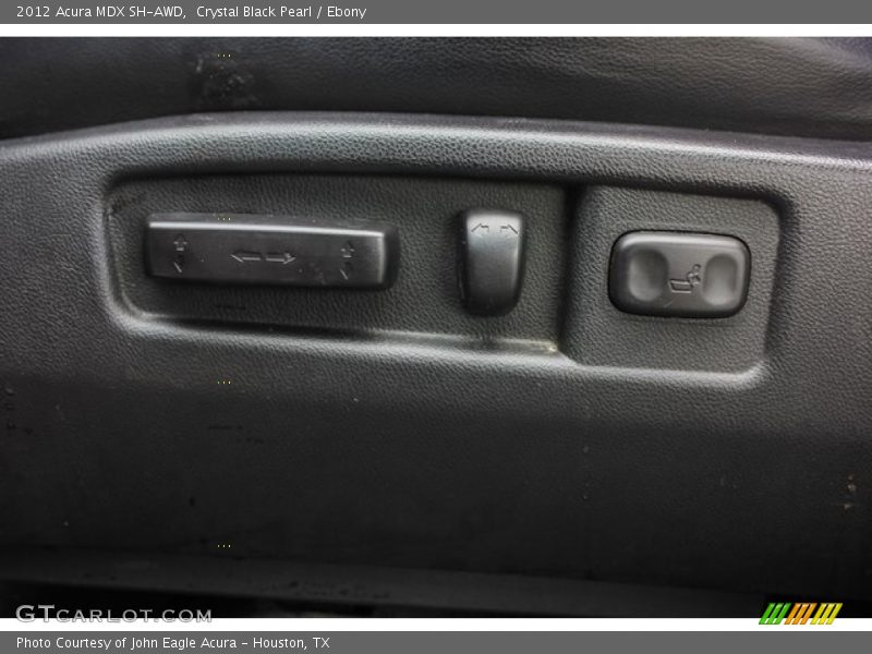 Crystal Black Pearl / Ebony 2012 Acura MDX SH-AWD