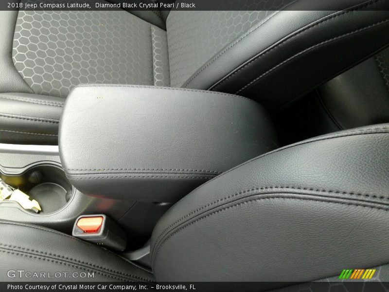 Diamond Black Crystal Pearl / Black 2018 Jeep Compass Latitude