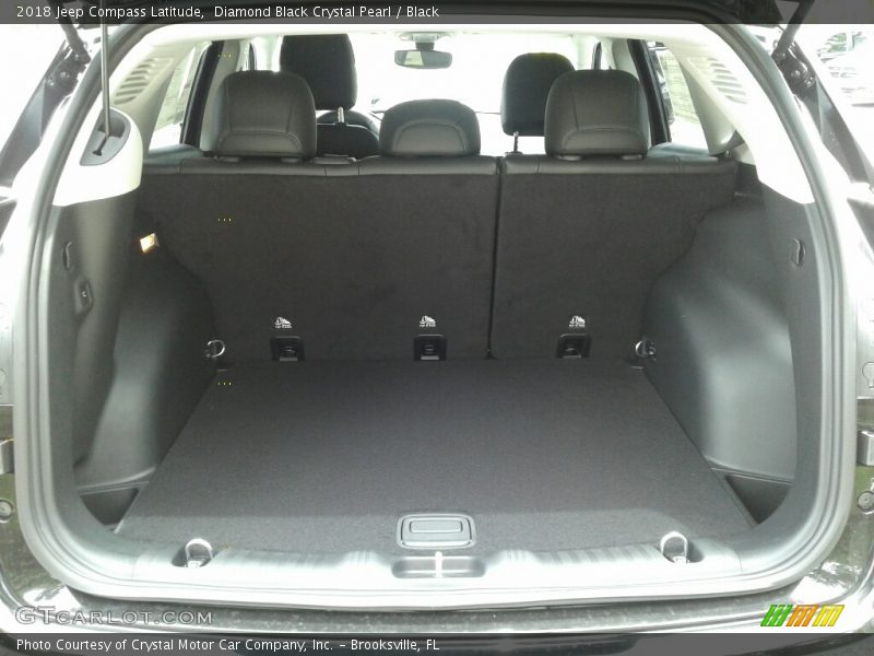 Diamond Black Crystal Pearl / Black 2018 Jeep Compass Latitude