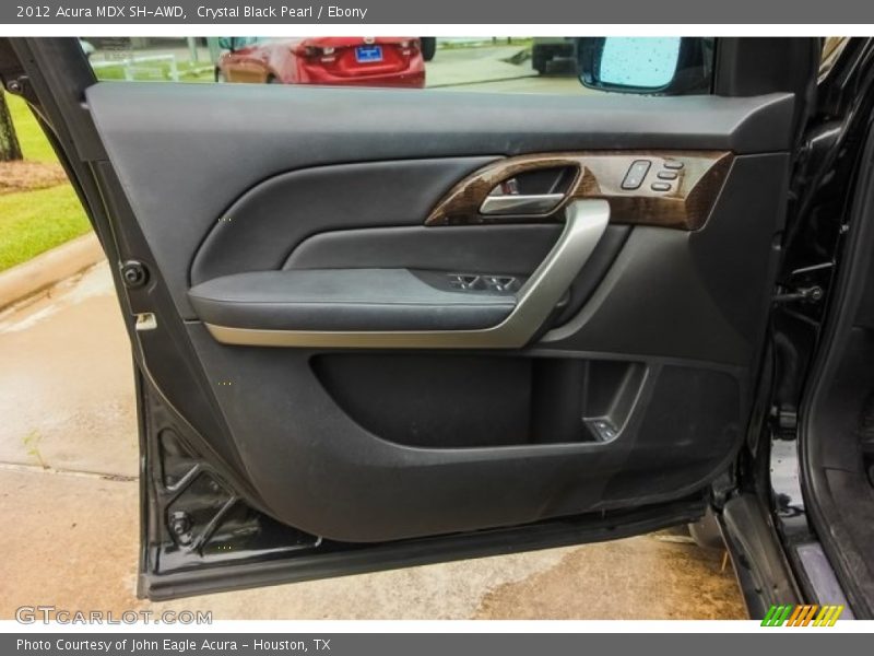 Crystal Black Pearl / Ebony 2012 Acura MDX SH-AWD